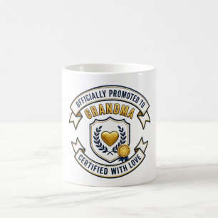 Mug Officiellement promue grand-mère