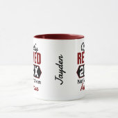 Mug Officiellement Retraité 2025, Plus Mon Problème (Centre)