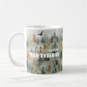 Mug Officiellement Retraité De La Forêt Misty (Gauche)