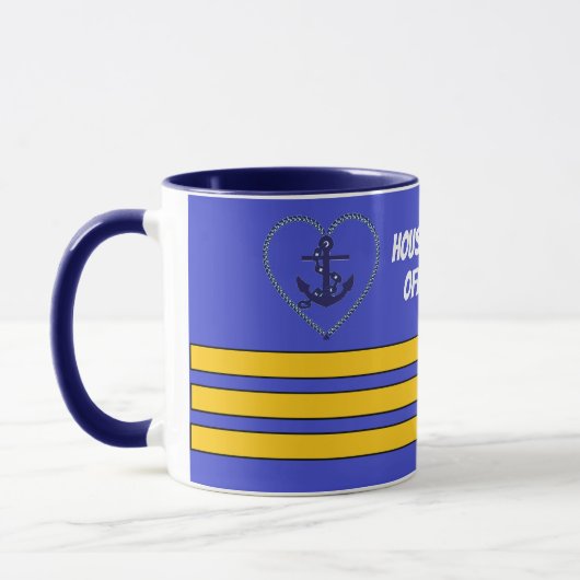 Mug Officier de bateau domestique (Gauche)