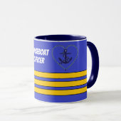 Mug Officier de bateau domestique (Devant droit)