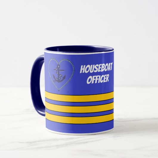 Mug Officier de bateau domestique (Devant gauche)
