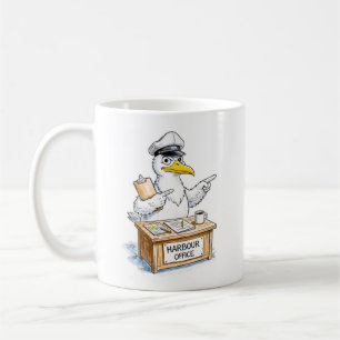 Mug Officier de la baie de Comic Bird