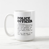Mug Officier de police (Gauche)