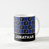 Mug Officier de police Chic Mince Motif d'insigne de l (Devant droit)