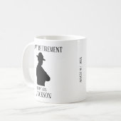 Mug Officier de police de l'État retraité (Devant gauche)