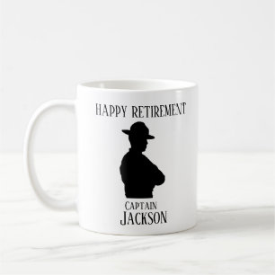 Mug Officier de police de l'État retraité