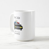 Mug Officier de voiture de police (Devant gauche)