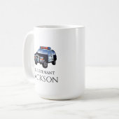 Mug Officier de voiture de police (Devant gauche)