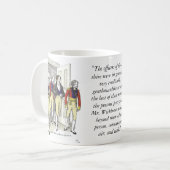 Mug Officiers de la Milice du Shire, Jane Austen (Devant gauche)