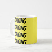 Mug Offre de bureau Workaholic (Devant gauche)