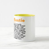 Mug Offre de devis de Bestie de travail | Collègue des (Centre)