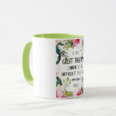 Mug Offre de Merci-cadeau d'appréciation du thérapeute (Devant gauche)