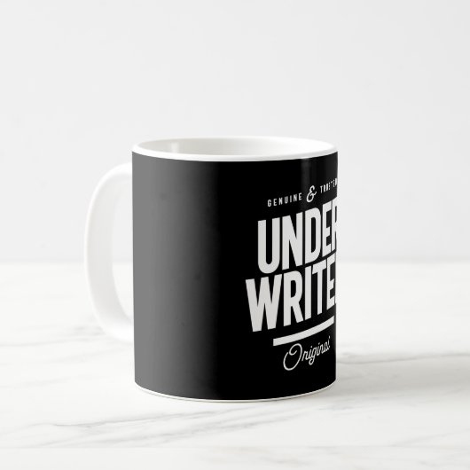 Mug Offre de titre de travail de l'assureur (Devant gauche)