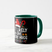 Mug Offrez probablement des serres de Noël de vacances (Devant droit)