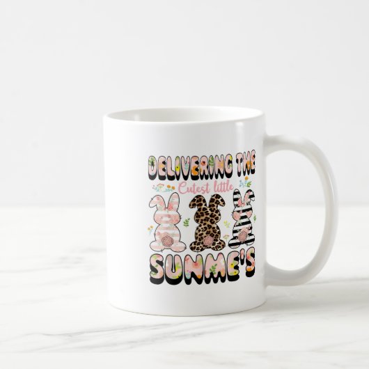 Mug Offrir La Main D'Oeuvre Et La Livraison De Bunnies (Droite)