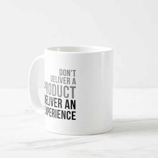 Mug Offrir Une Expérience (Devant gauche)