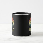 Mug Ofish Retraité Funny Pêche retraite (Centre)