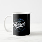 Mug O'fishally Retraité Drôle de Pêche (Gauche)