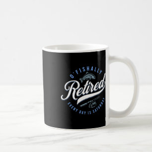 Mug O'fishally Retraité Drôle de Pêche