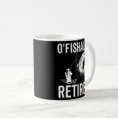 Mug O'Fisherman Retraité Funny Fishing Retraité (Devant droit)