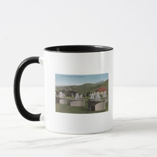 Mug Ogden, UtahVue du parc artésienOgden, Utah (Gauche)