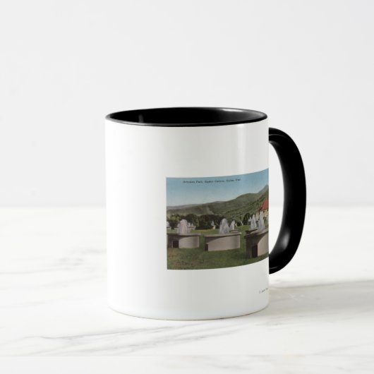 Mug Ogden, UtahVue du parc artésienOgden, Utah (Devant droit)