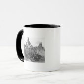 Mug Oglala Femmes et enfants à l'intérieur de Tipi (Devant gauche)