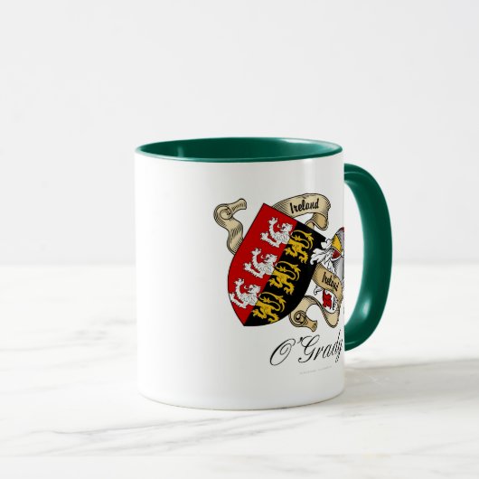 Mug O'Grady Crest (Devant droit)