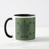 Mug Ogun, patron LOA du feu, de guerre, et des (Gauche)