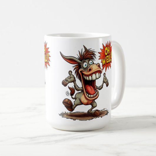 Mug Oh, (Devant droit)