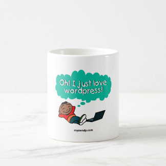 Mug Oh amour Wordpress d'I