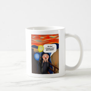 Mug Oh aucun j'ai oublié votre anniversaire la parodi
