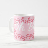 Mug Oh Baby Genre Révéler Fille Rose (Devant gauche)