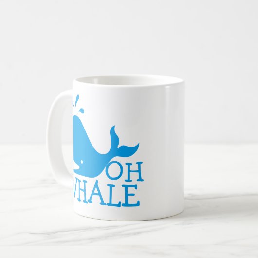 Mug Oh baleine (Devant gauche)
