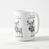 Mug Oh cerf, c'est déjà Noël ! (Devant droit)