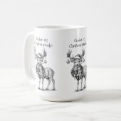 Mug Oh cerf, c'est déjà Noël ! (Devant gauche)