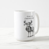 Mug Oh Cerf, c'est déjà Noël (Devant droit)