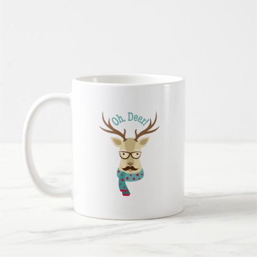 Mug Oh cerfs communs (Gauche)