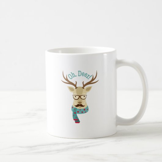 Mug Oh cerfs communs (Droite)