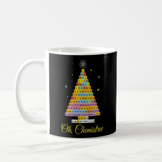 Mug Oh Chemistree Chimie Tableau Périodique Elet Tree (Gauche)