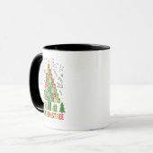 Mug Oh Chemistree Noël – Drôle de Chimie de Fêtes (Devant gauche)
