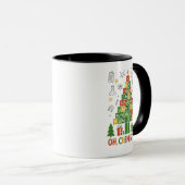 Mug Oh Chemistree Noël – Drôle de Chimie de Fêtes (Devant droit)