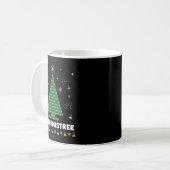 Mug Oh Chemistree Periodic Table Chemistry Christmas T (Devant gauche)
