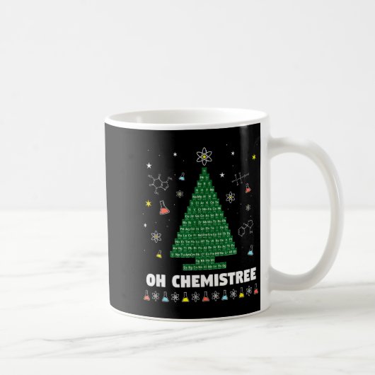 Mug Oh Chemistree Periodic Table Chemistry Christmas T (Droite)