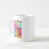 Mug Oh Come Let Us Adore Him Christian Nativity Scene  (Devant gauche)
