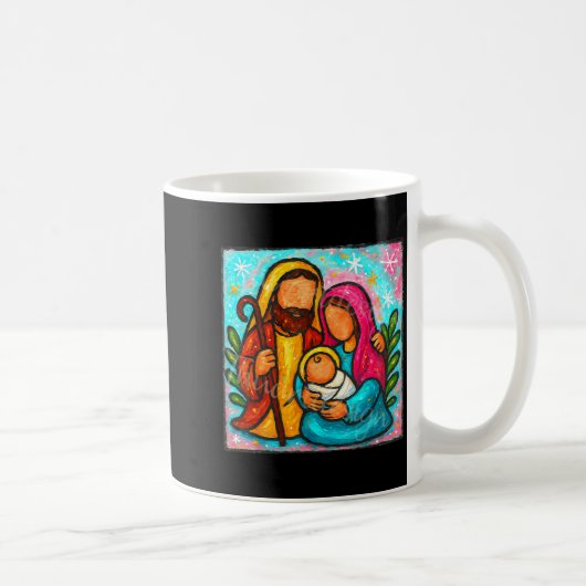 Mug Oh Come Let Us Adore Him Jesus Nativity Scene Chri (Droite)