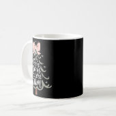 Mug Oh Come Let Us Adore Him Nativity Christmas Tree C (Devant gauche)
