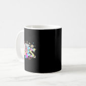 Mug Oh Comment Il Nous Aime Joyeux Pâques Croix Christ (Devant gauche)