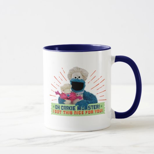 Mug Oh Cookie Monster ! J'Ai Compris Ça Bien Pour Toi (Droite)